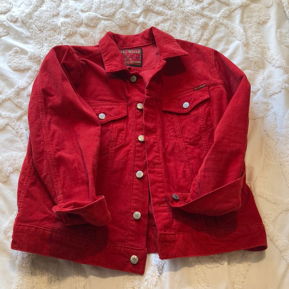 Lightly worn women’s lucky brand xl jacket